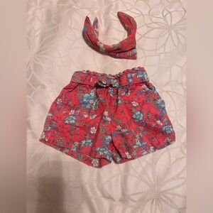 Janie and Jack Short + Matching Headband